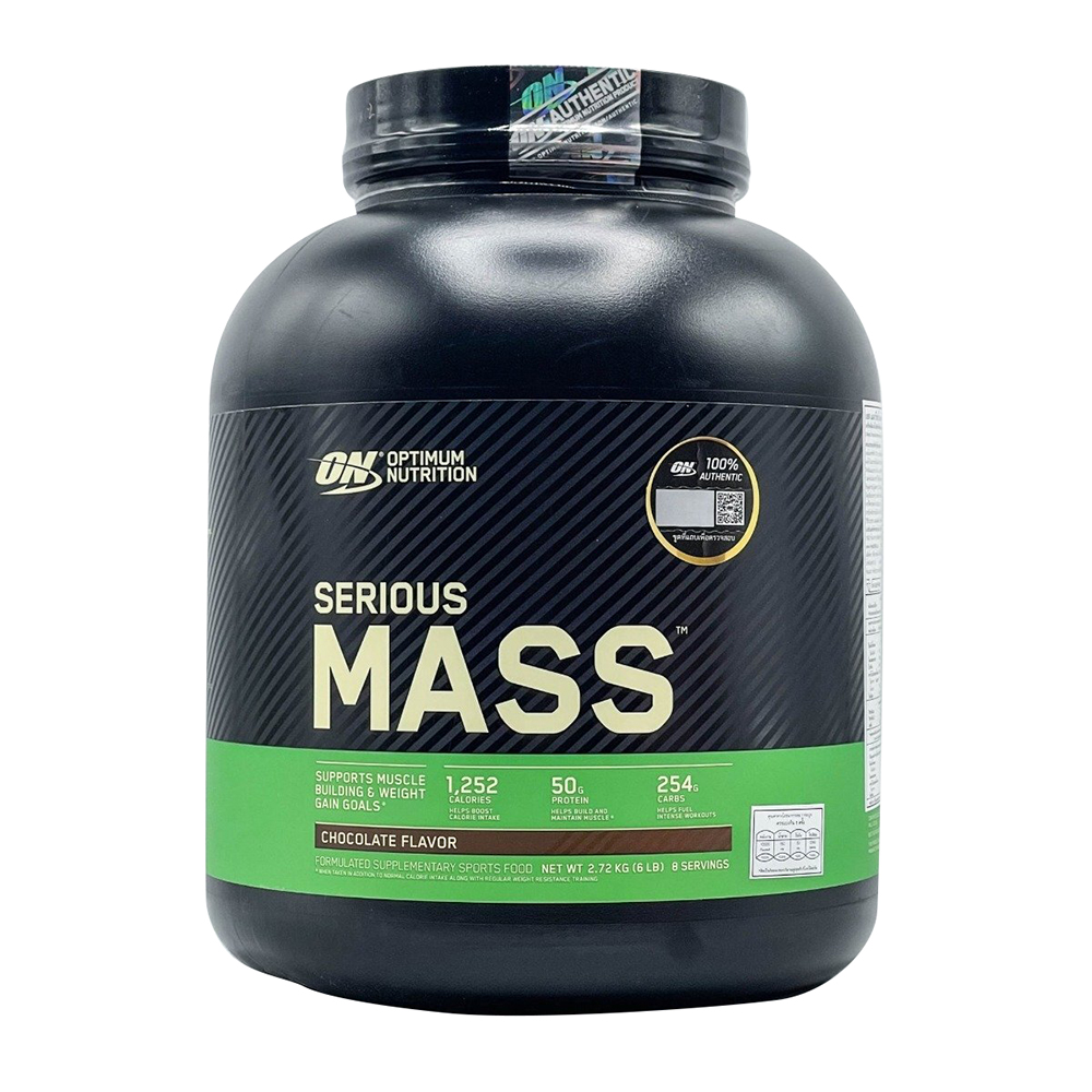 Optimum Nutrition - Serious Mass Protein Powder - Chocolate - 2.72 Kg