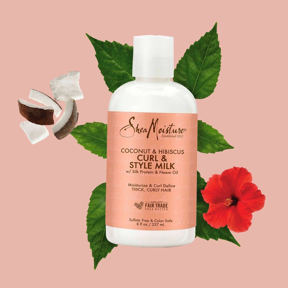 Shea Moisture - Coconut & Hibiscus Curl & Style Milk - 237 ml