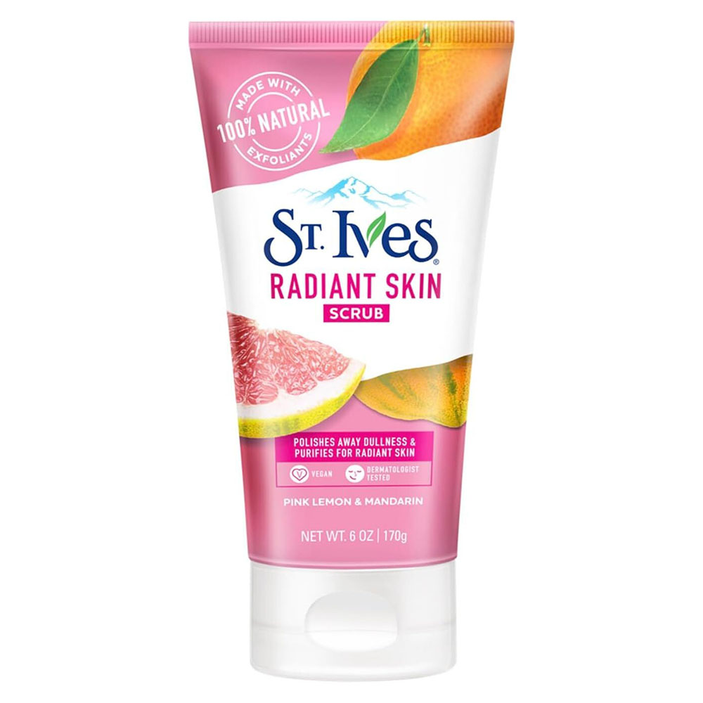 St. Ives - Lemon & Mandarin Radiant Facial Scrub - 170 gm