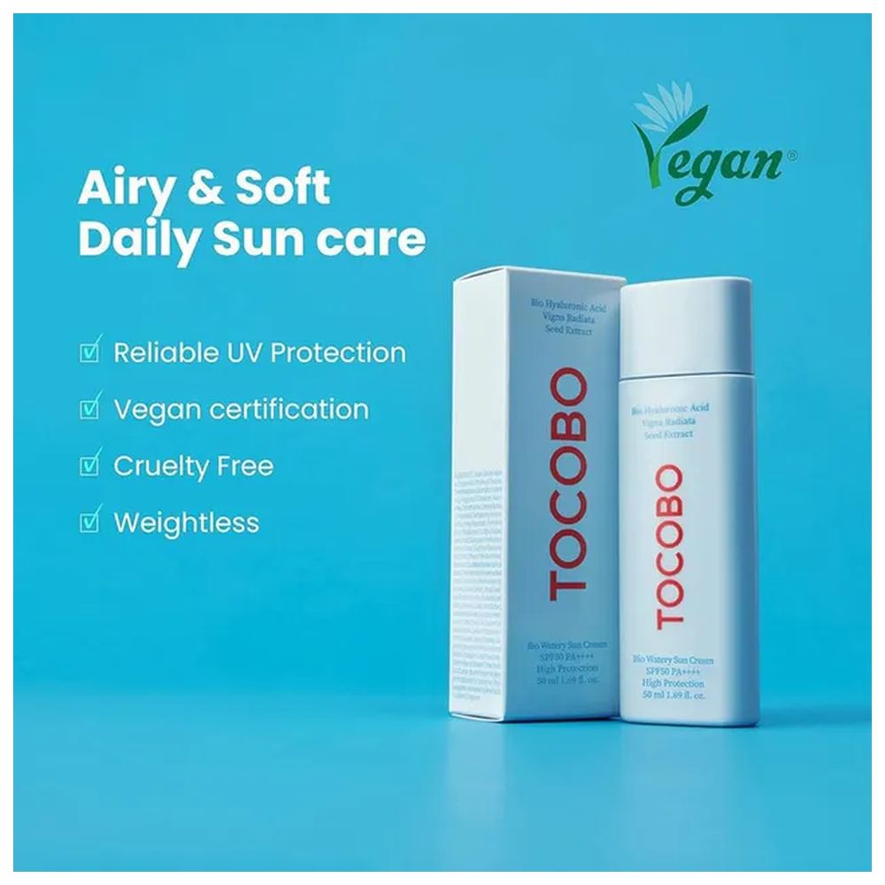 توكوبو - كريم واقي من الشمس مائي بعامل حماية 50+ - 50 مل