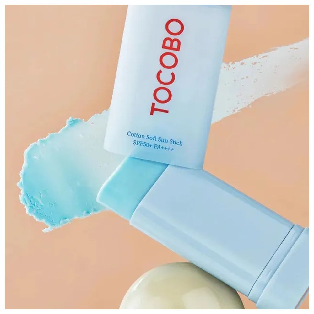 توكوبو - ستيك واقي شمس بنعومة القطن وعامل حماية من الشمس 50+ - 19غ