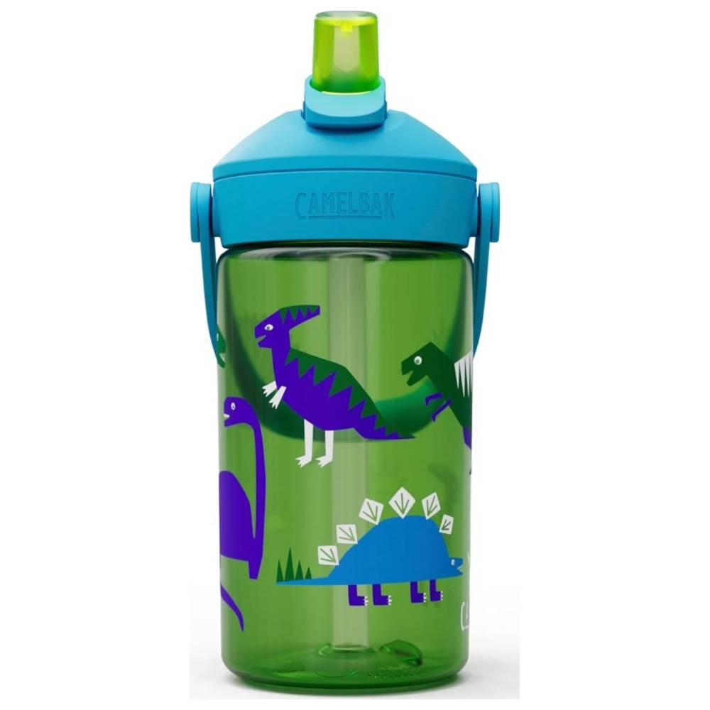 كاميل باك - زمزمية أطفال ثرايف بمصاصة قابلة للقلب - ديناصورات - 0.4 لتر