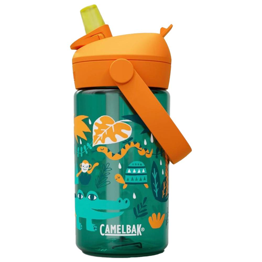 Camelbak - Kids Thrive Flip Straw Water Bottle - Jungle Animals - 0.4 L