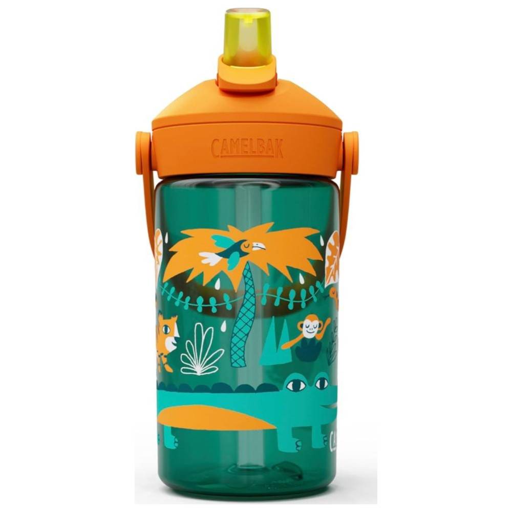 Camelbak - Kids Thrive Flip Straw Water Bottle - Jungle Animals - 0.4 L