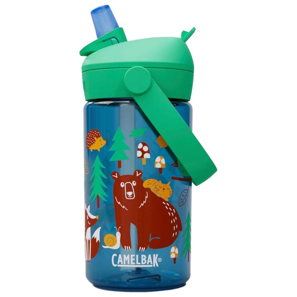 Camelbak - Kids Thrive Flip Straw Water Bottle - Friendly Forest - 0.4 L