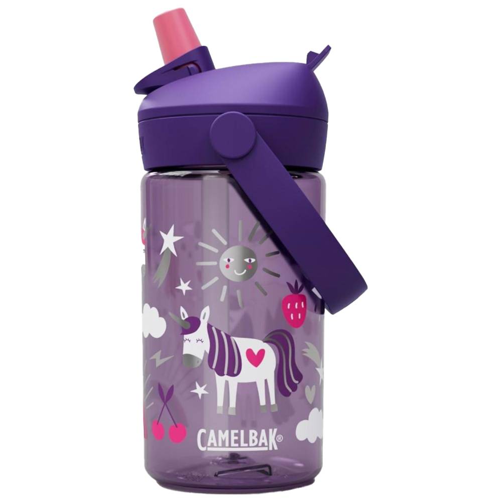 Camelbak - Kids Thrive Flip Straw Water Bottle - Unicorn Party - 0.4 L