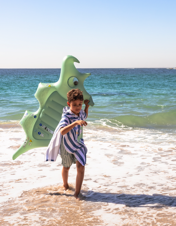سويم اسنشيالز - عوامة ديناصور للمسبح - أخضر