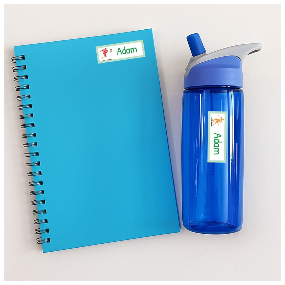 BonBon - Personalized Labels - Pack of 30 - Football Players