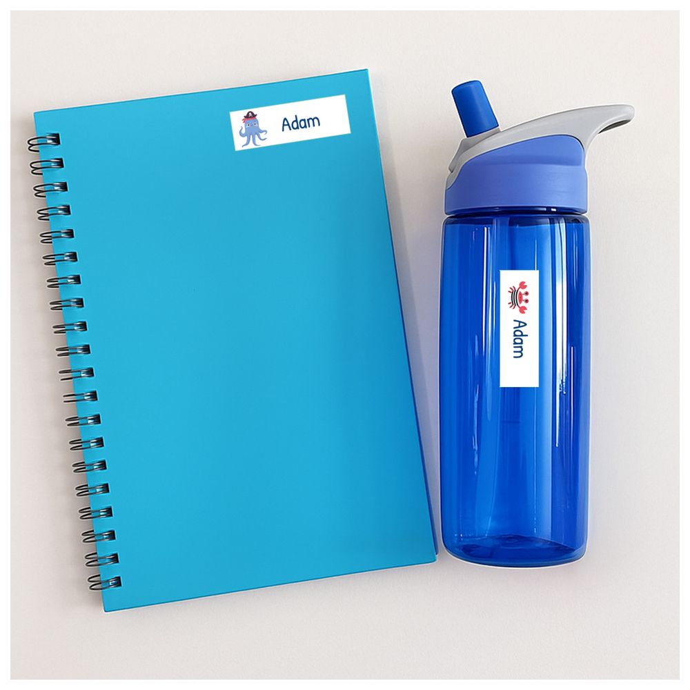 BonBon - Personalized Labels - Pack of 30 - Pirates