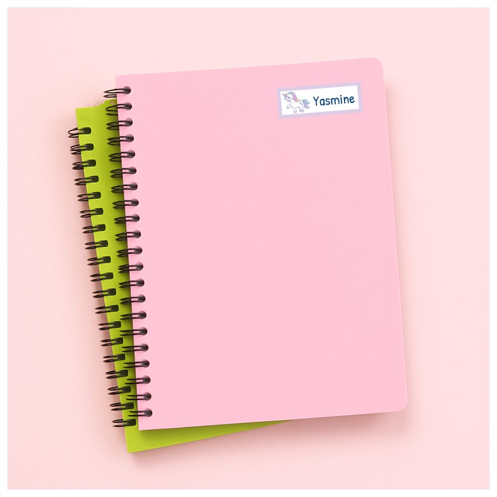 BonBon - Personalized Labels - Pack of 30 - Unicorn World