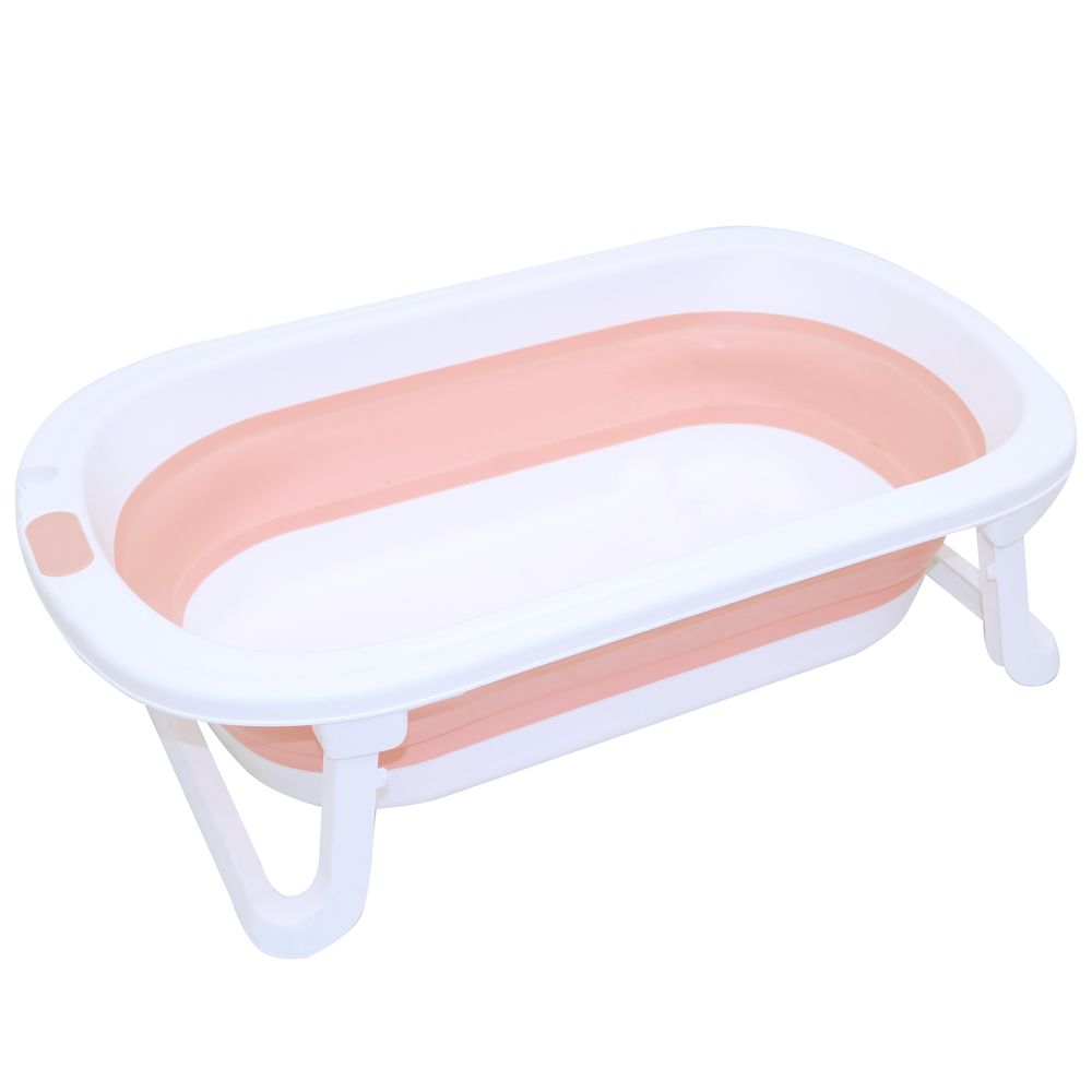 Bebesitos - Baby Foldable Anti Slip Bathtub - Coral Pink