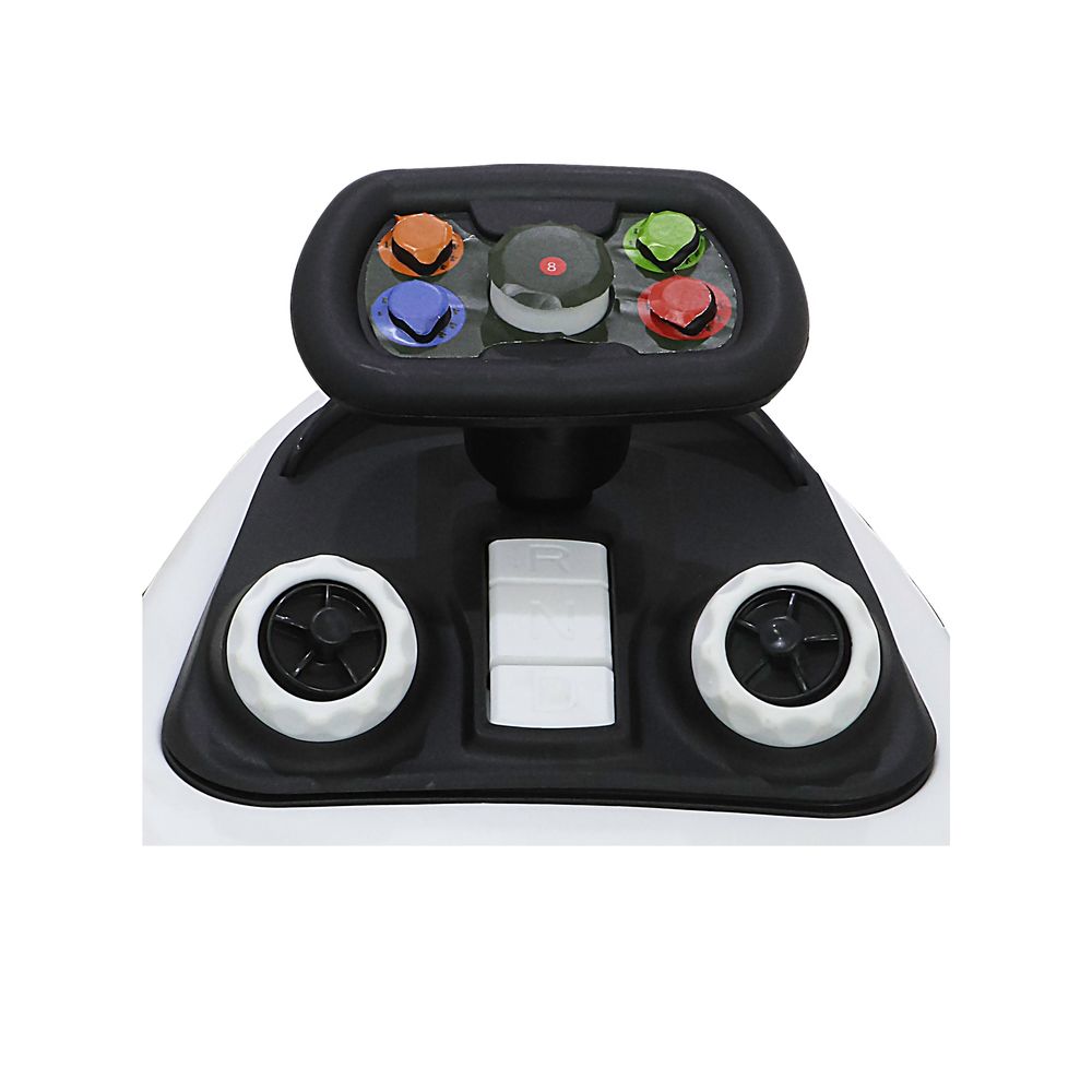 Bebesitos - F1 Race Car Baby Walker - Black/white