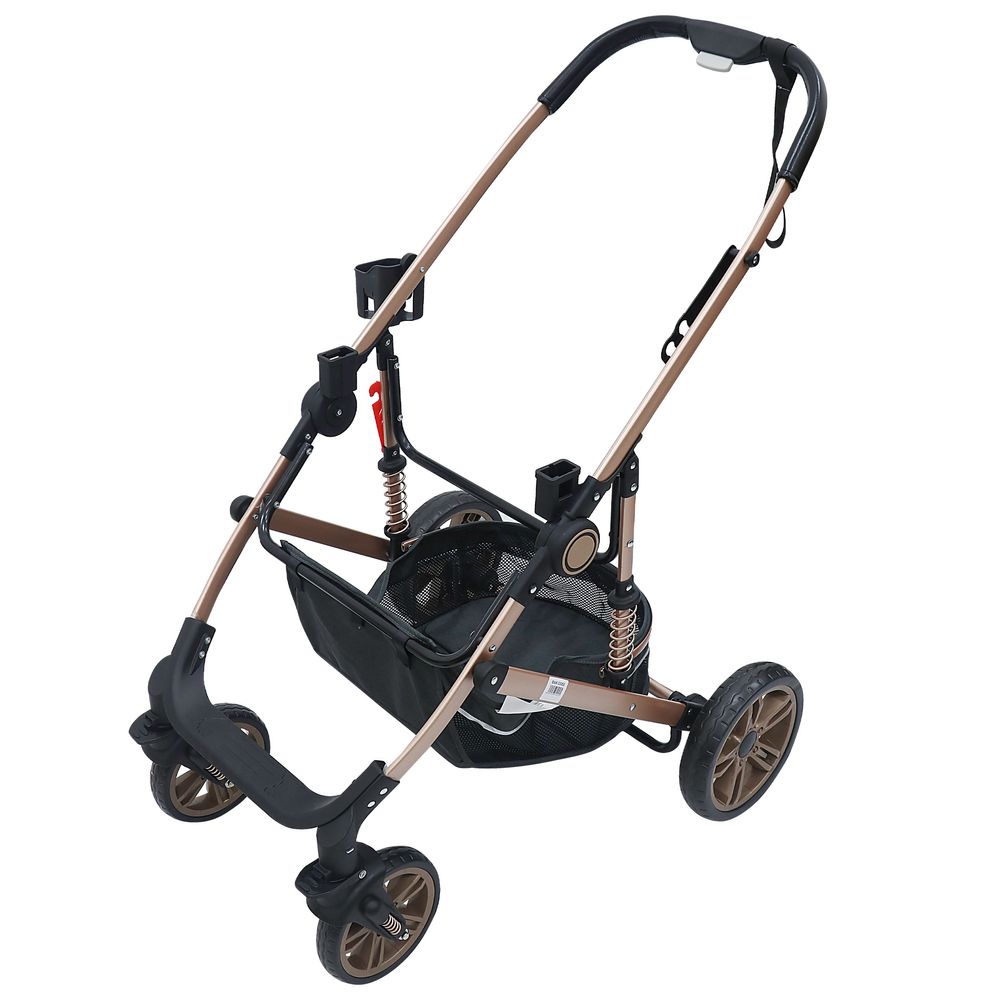 Bebesitos - Litemove 3-In-1 Reversible Newborn Stroller Pram - Black