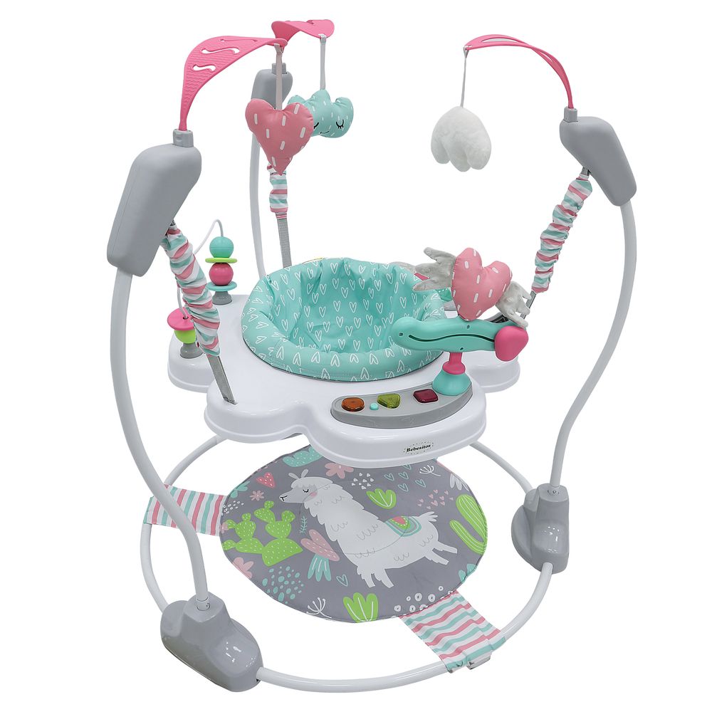 Bebesitos - Musical Baby Jumper & Bouncer With 360 Rotating Seat - Turquoise