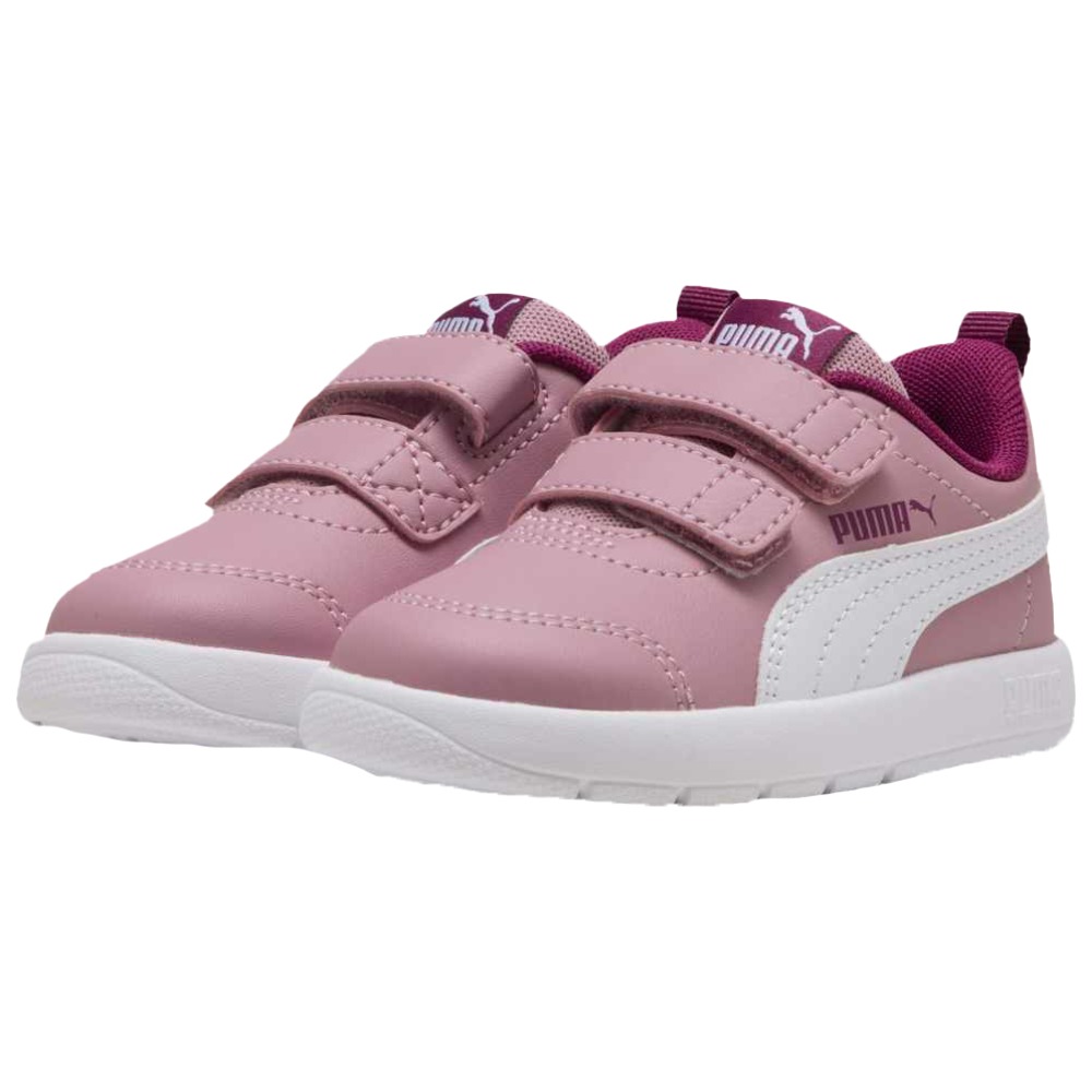 بوما - حذاء رياضي كورت فليكس في3 في للمواليد - وردي