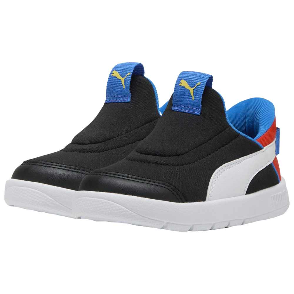 Puma - Courtflex V3 Sliptech Infant Sneakers - Black