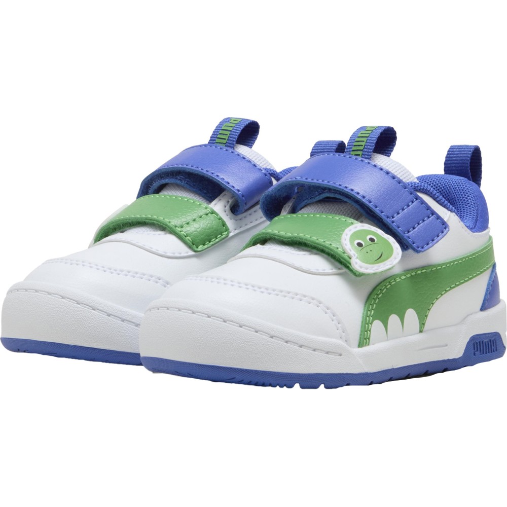 Puma - Kids Multiflex 2 Dino Sneakers - White-G