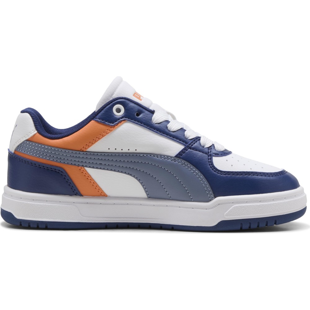 Puma - Boy's Caven III Block Jr Sneakers - Blue Jewel - Grey
