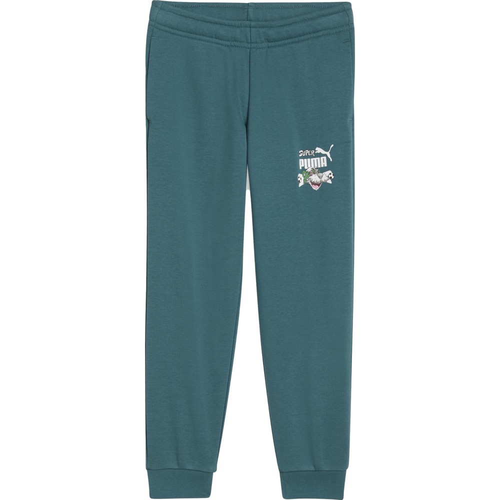 Puma - Kids Super Puma Sweatpants - Emerald Ice