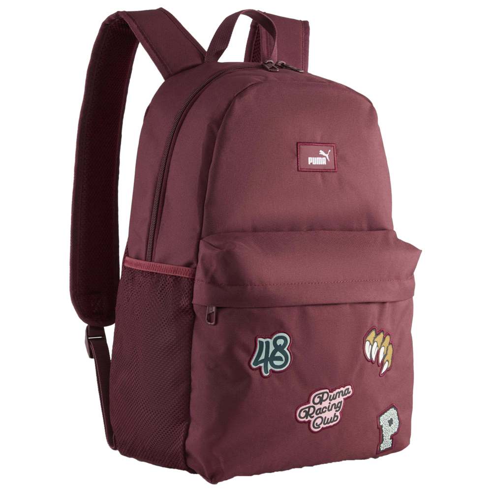 Puma - Phase Patch Backpack - Ruby Shimmer - 17.32-Inch/44cm