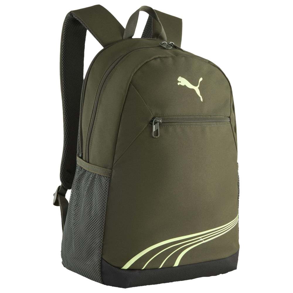Puma - Fundamental Backpack - Dark Olive - 13.78-Inch/35.5cm
