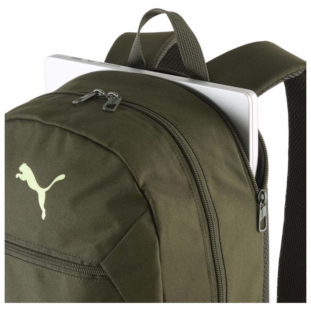 Puma - Fundamental Backpack - Dark Olive - 13.78-Inch/35.5cm