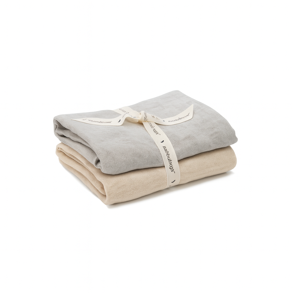 Moonboon 2pc-Set - Organic Cotton Muslins