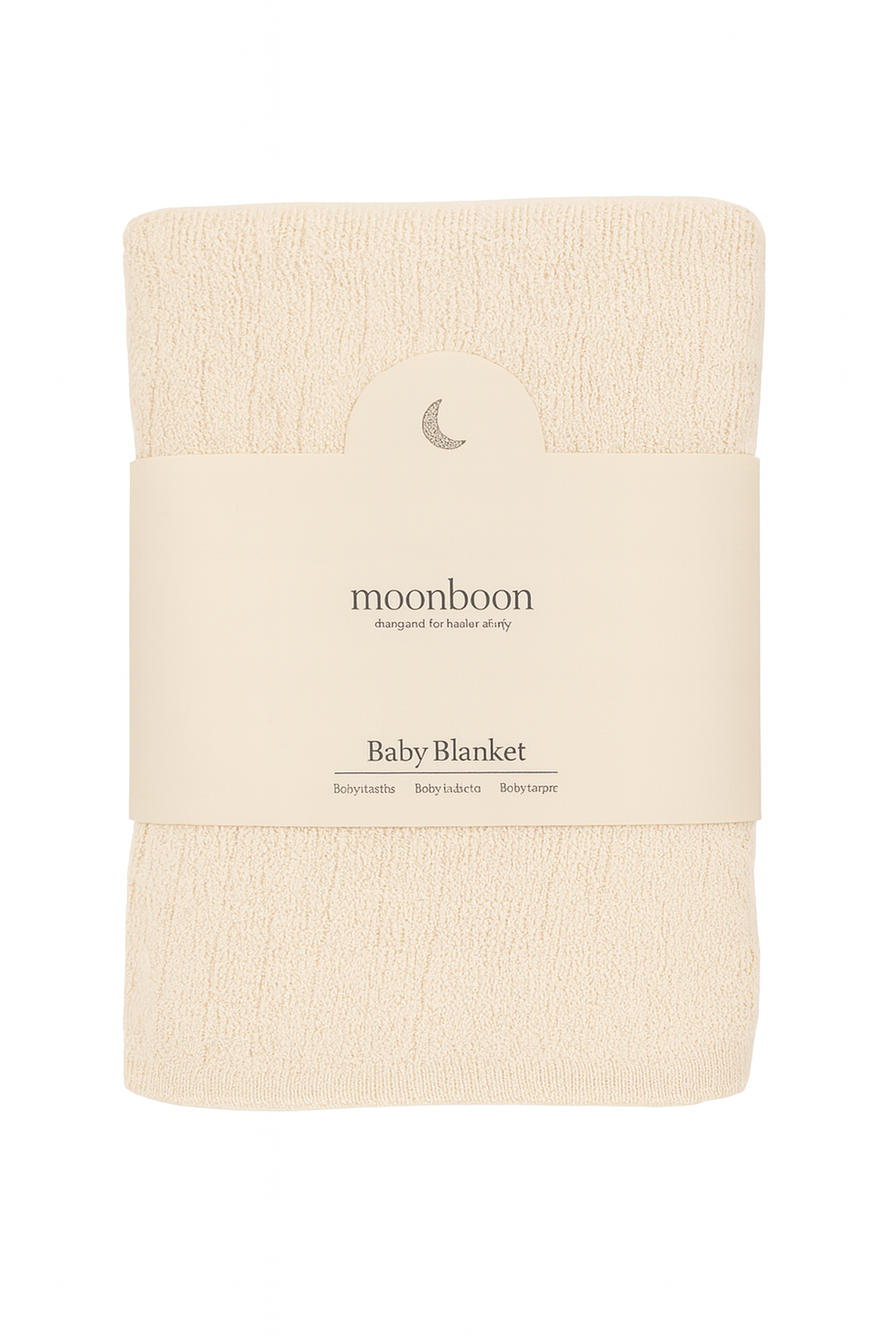 مونبون - بطانية قطن للأطفال - 80×100 سم