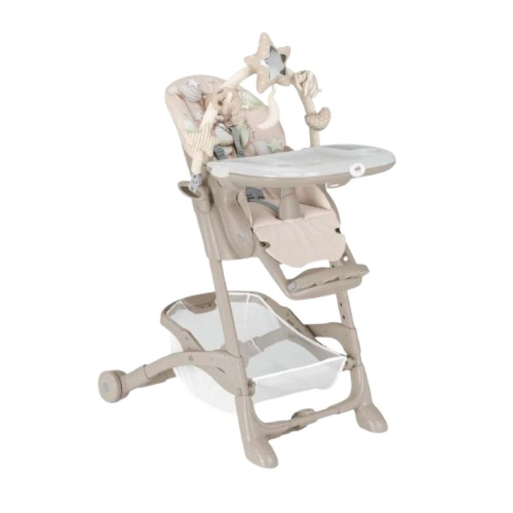 Cam Istante High Chair - Teddy - Beige/Brown