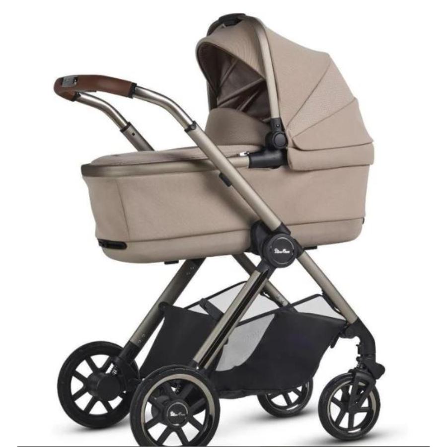 Silver Cross Reef First Bed Folding Bassinet Only - Frappe