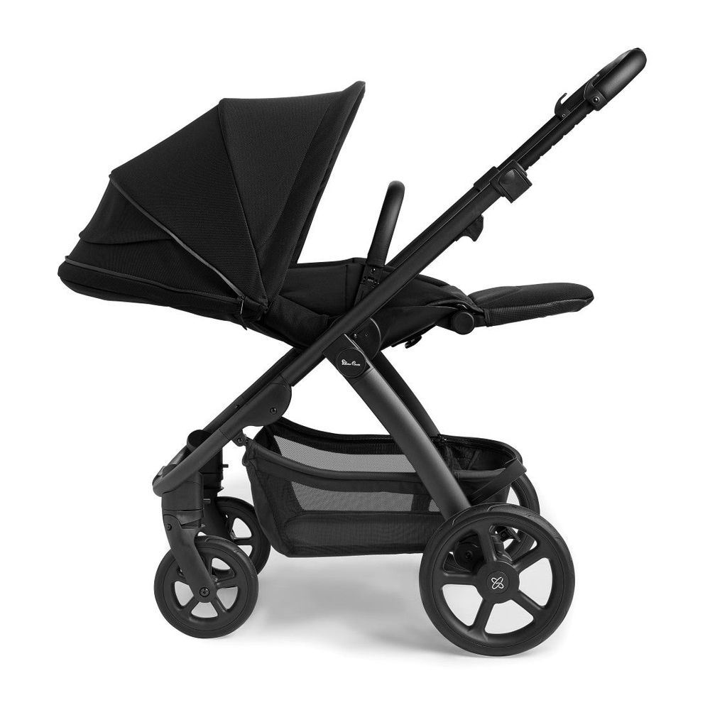 Silver Cross - Tide Stroller, Seat Unit With Carrycot - Space
