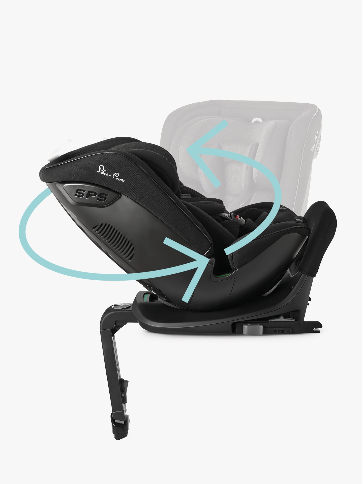 Silver Cross - Motion All Size Space Car Seat - Black