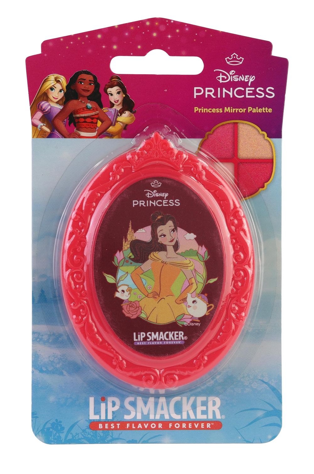 ليب سماكر – باليت ظلال عيون مع مرآة ديزني برنسيس – بيل