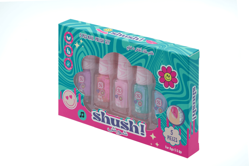 Shush! - Nail Polish Set - 5 Pcs
