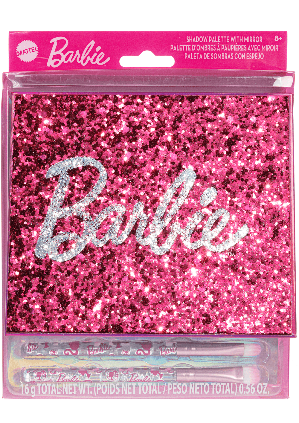 TownleyGirl - Barbie Shadow Palette With Mirror - Multicolor