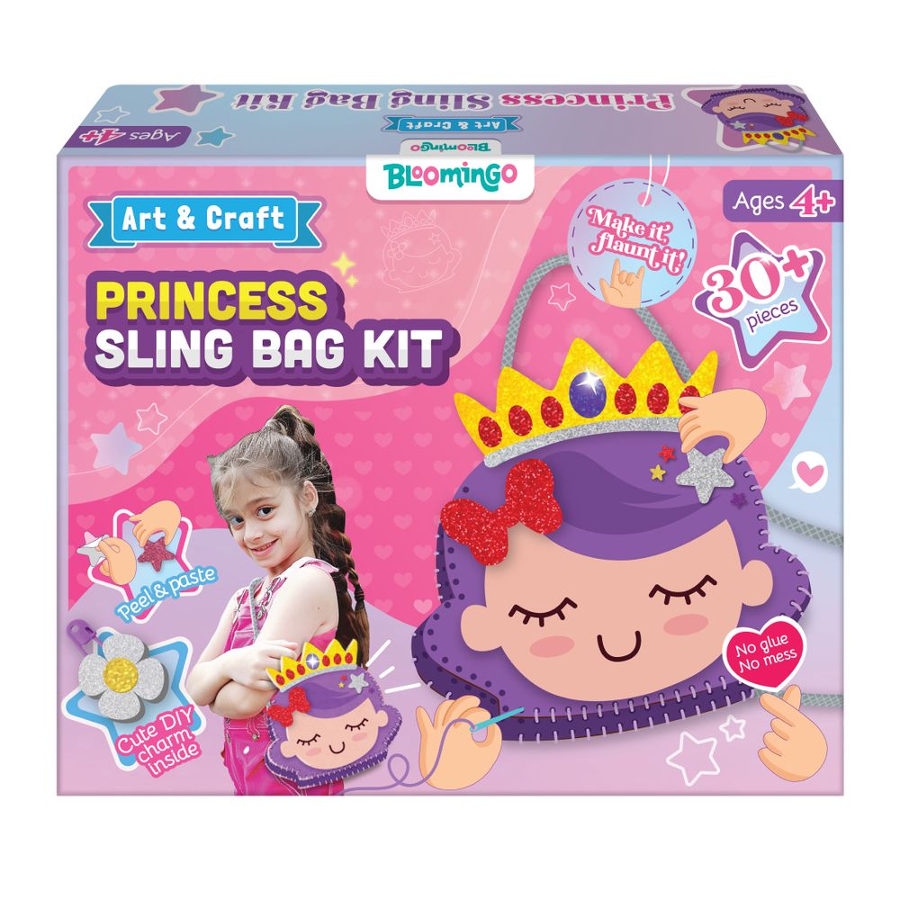 Bloomingo - Princess Sling Bag Kit - Multicolor - 30 Plus Pcs