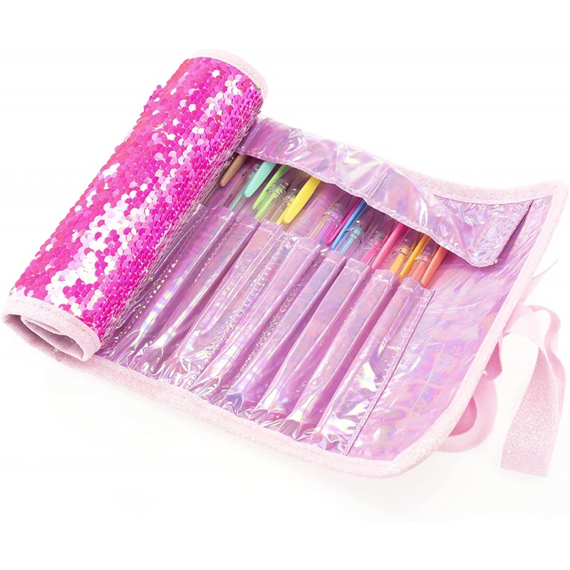 Girabrilla - Nice - Puffer Pencil Case Roll - 19015