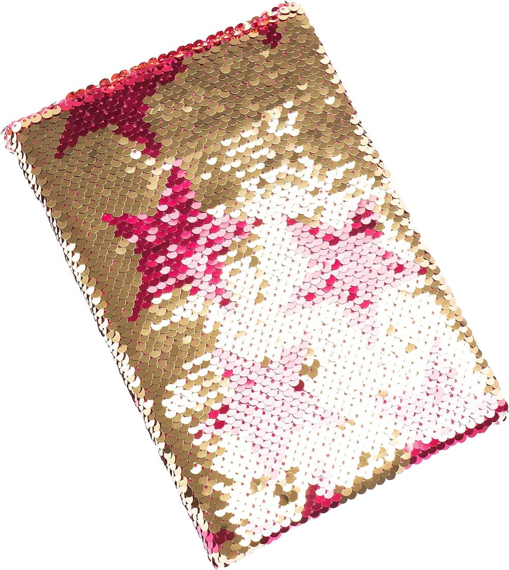 Girabrilla - Stars Nice Group Fashion Diary - Magenta Star Agenda With Reversible Sequins - 19047