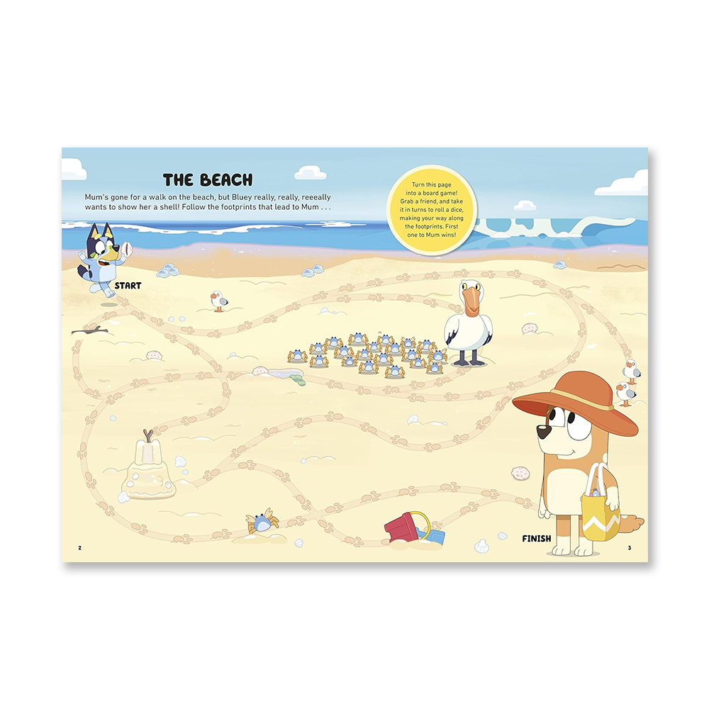 Penguin Random House Children's UK - Bluey Bluey's Beach An Activity Book