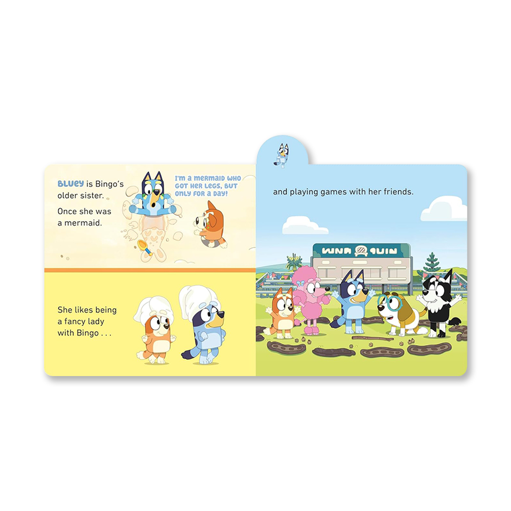 كتاب Penguin Random House Children's UK - Bluey Meet Bluey's Family Tabbed Board Book