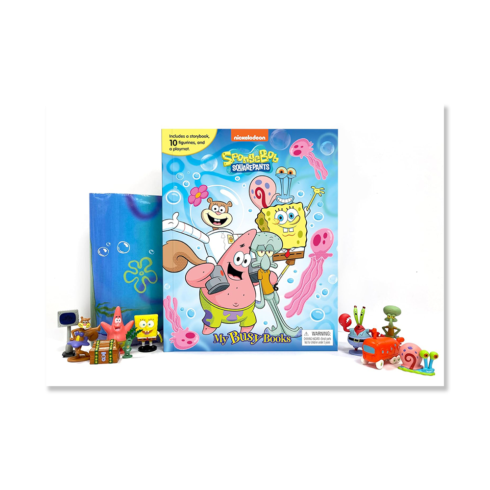 دار نشر فيدال - الذكرى 25 لسبونج بوب من نيكلوديون - كتاب الأنشطة