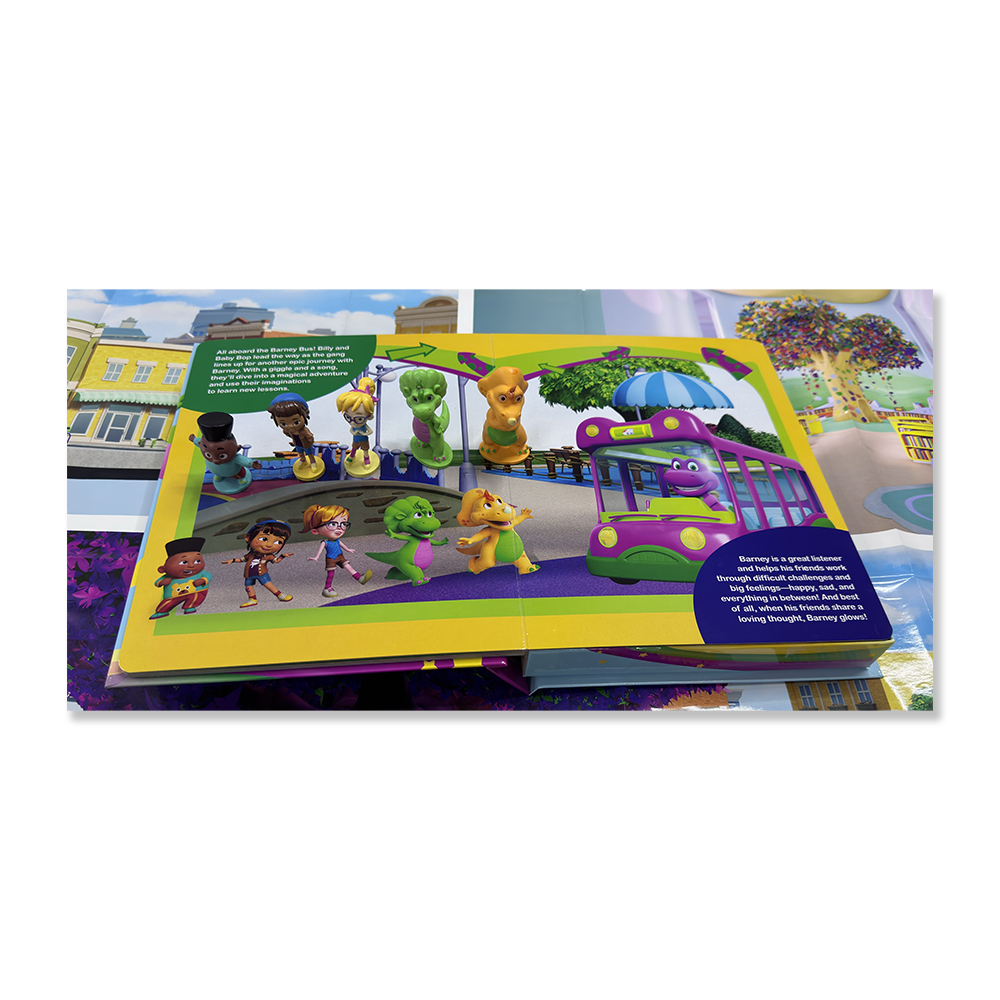 Phidal Publishing Inc. - Mattel Barney My Busy Books