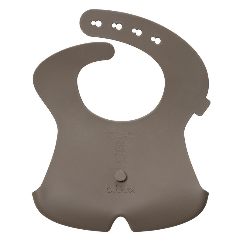 B.Box - Batman Silicone Bib - Yellow/Grey