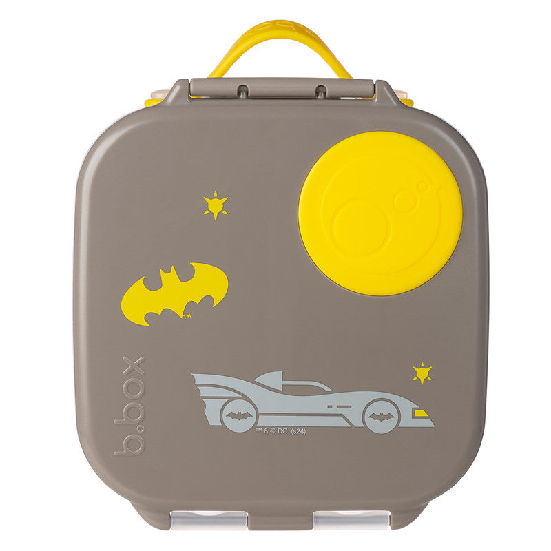 B.Box - Batman Mini Lunchbox - Yellow/Grey