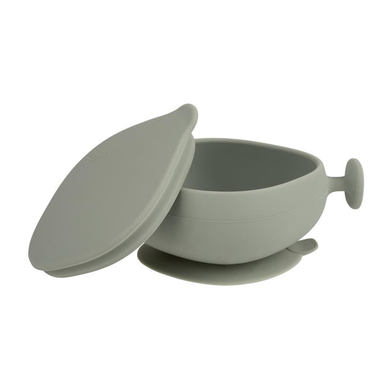 B.Box Silicon Bowl With Lid - Sage