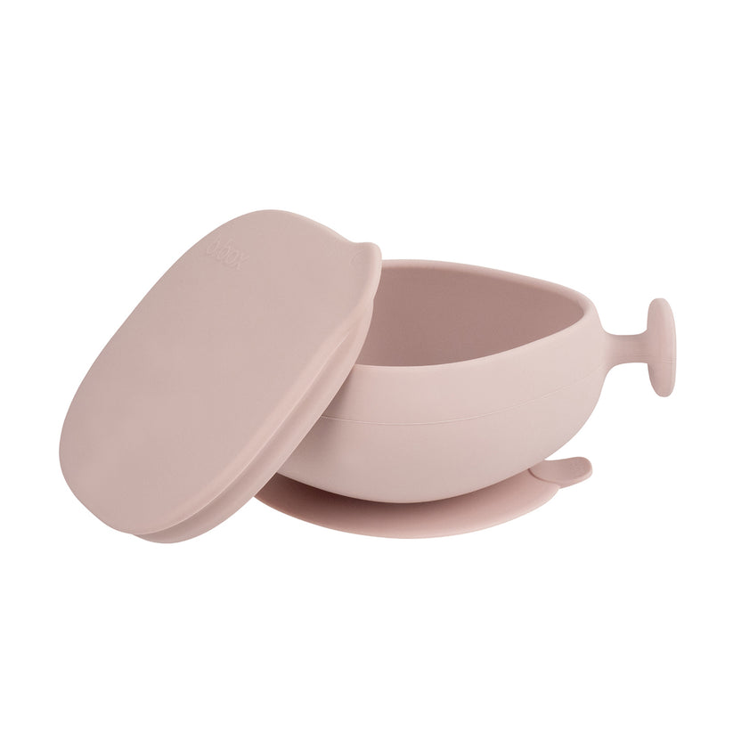 B.Box Silicon Bowl With Lid - Blush