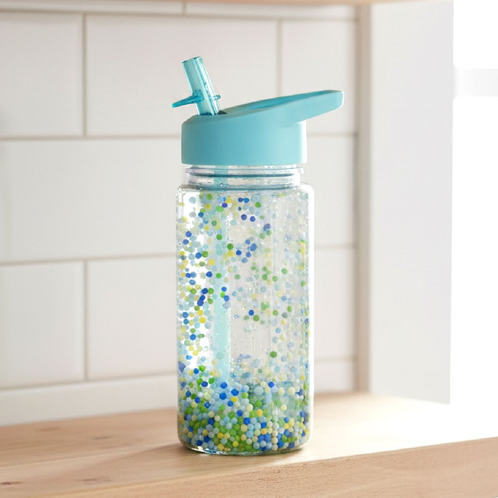 ميلي - زمزمية ماء بجدار مزدوج مع كرات فوم - 300 مل