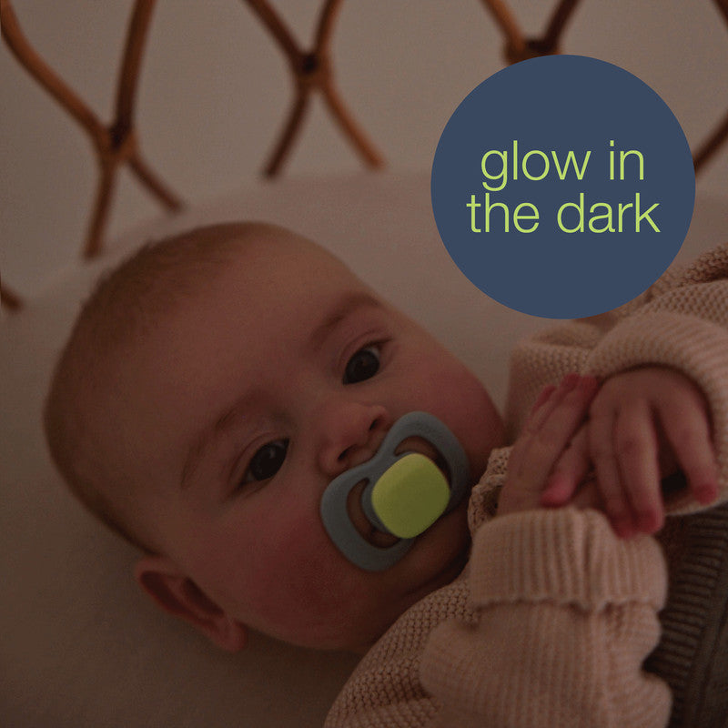 بي. بوكس ​​- لهاية سيليكون من ٠ إلى ٦ أشهر - عبوة من قطعتين - سيج/سكاي