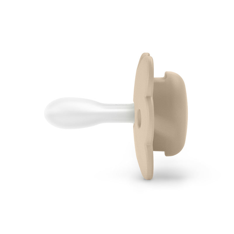 Suavinex - SX Pro Ultra Soft Butterfly Shape Baby Pacifier 6-18 months - Beige
