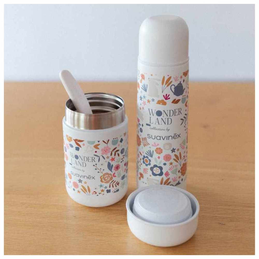 Suavinex - Baby Thermos for Carrying Baby's Hot & Cold Beverages 0M+ 500ml - Green